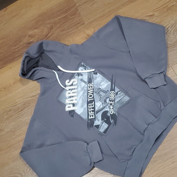 HELLO PARIS PULL OVER HOODIE sweatshirt... #5094 - Picture 2 of 5